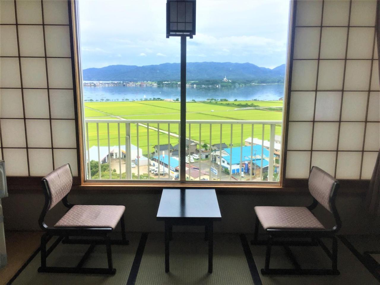 Ryotsu Yamaki Hotel Szado Kültér fotó